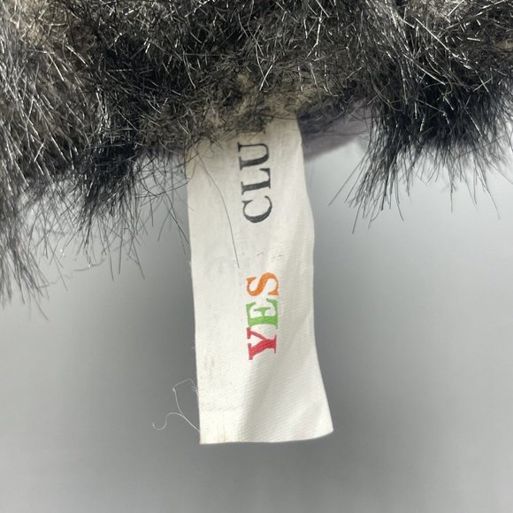 Yes Club Warthog Plush 12" Stuffed Animal Toy Black Gray Vintage - Picture 8 of 9